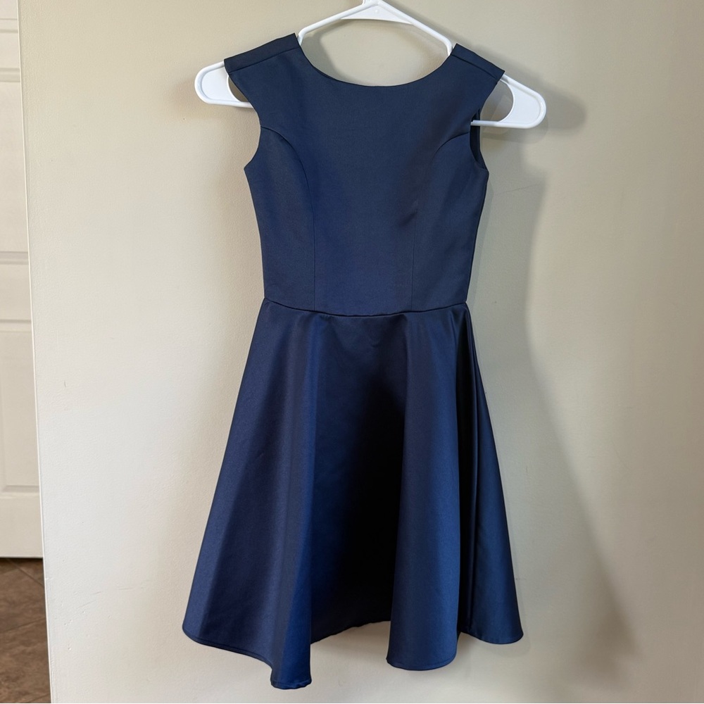 Un Deux Trois Classic Navy Kids Dress, Holiday, Wedding, Family Photos